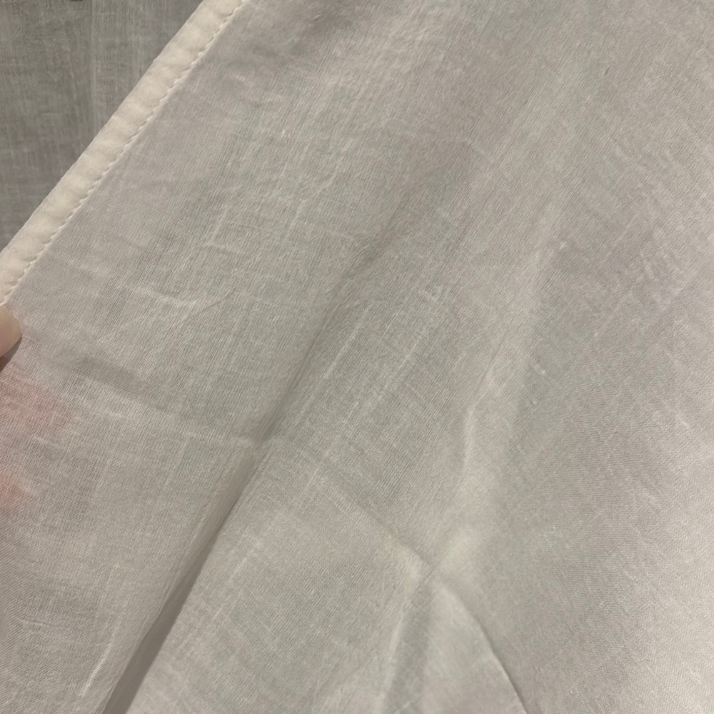 Banana Republic white cover up kaftan NWT - Picture 5 of 6